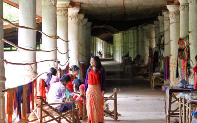 023 Temple stalls Myanmar