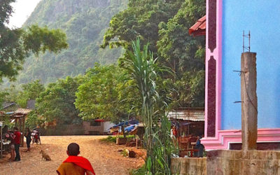 008 - Visiting Monk Laos